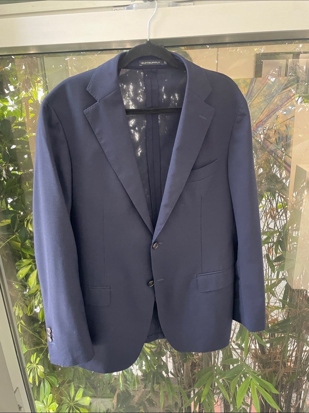 Suitsupply Navy Blue Two-Button Blazer